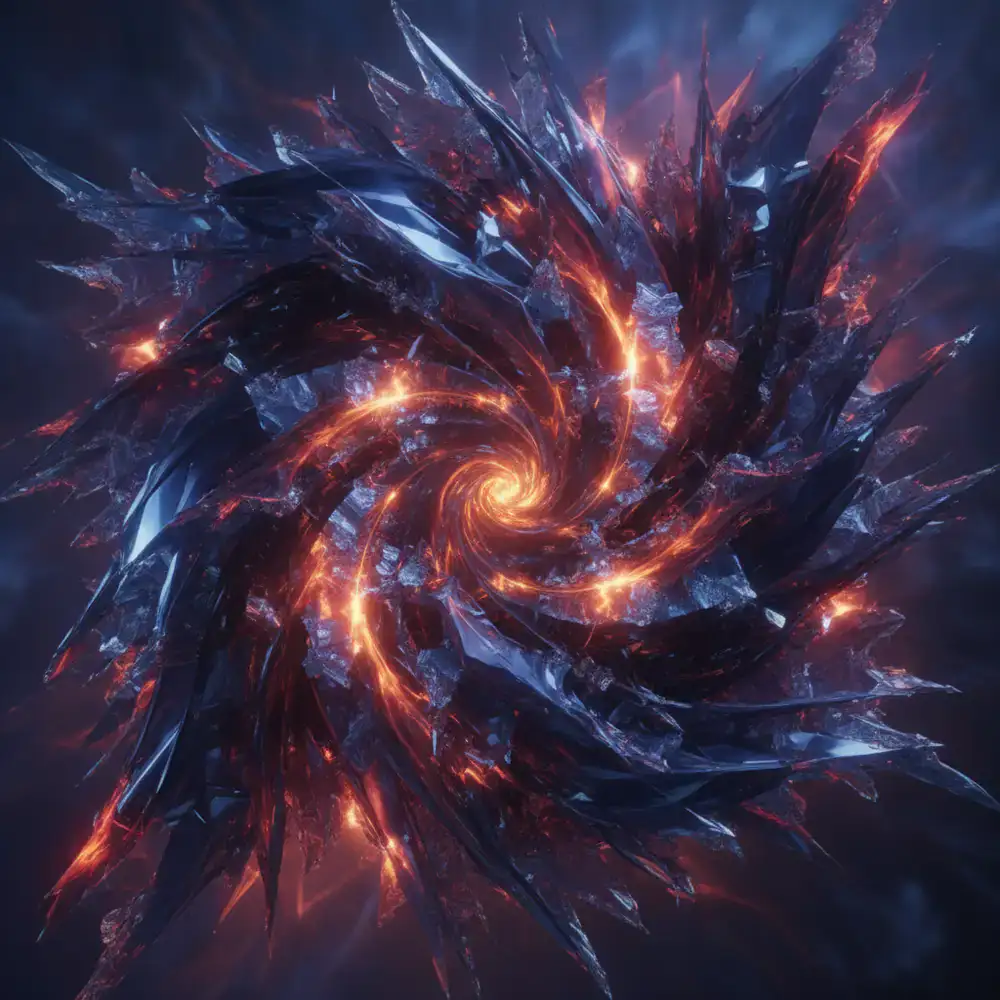 Abstract album art design